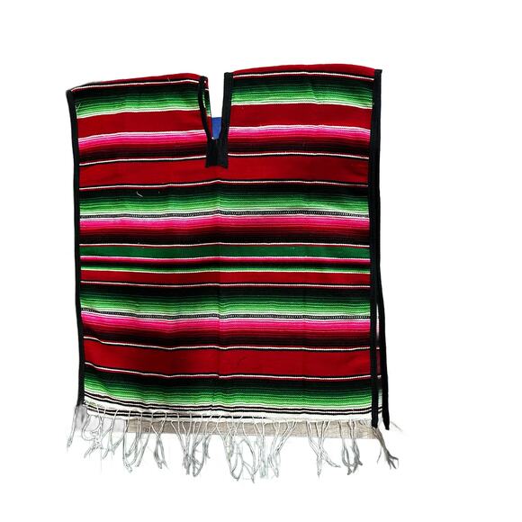 Zarape for teenager 29 in front 58 total wide 24 inches - Picture 2 of 3